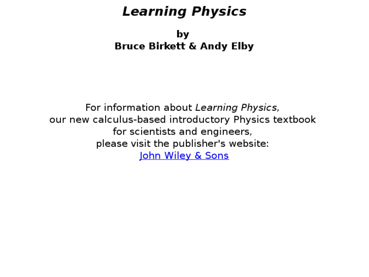 www.learningphysics.net