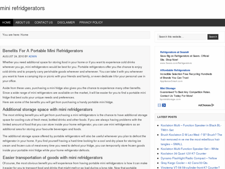 www.minirefridgerators.net
