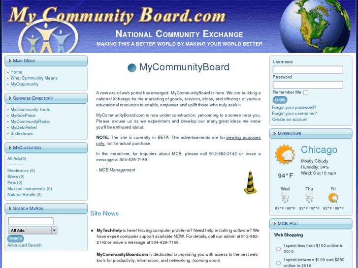 www.mycommunityboard.com