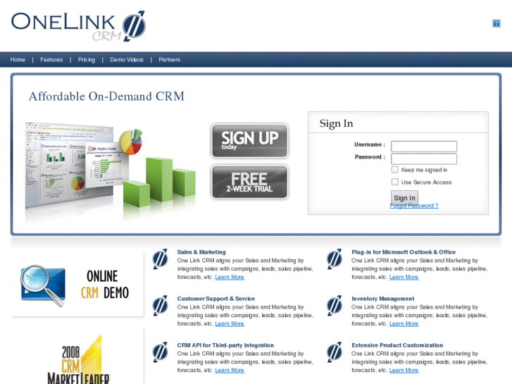 www.onelinkcrm.com