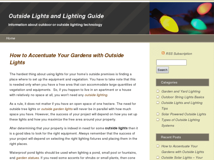 www.outsidelightsandlighting.com