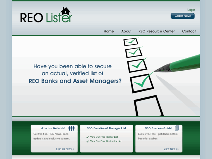 www.reo-lister.com