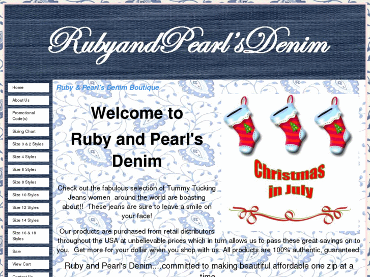 www.rubyandpearlsdenim.com