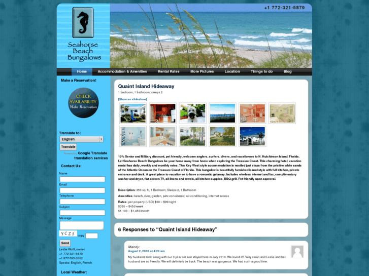 www.seahorsebeachbungalows.com