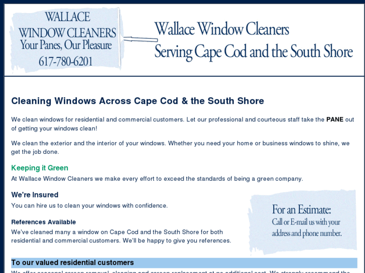 www.wallacewindowcleaners.com