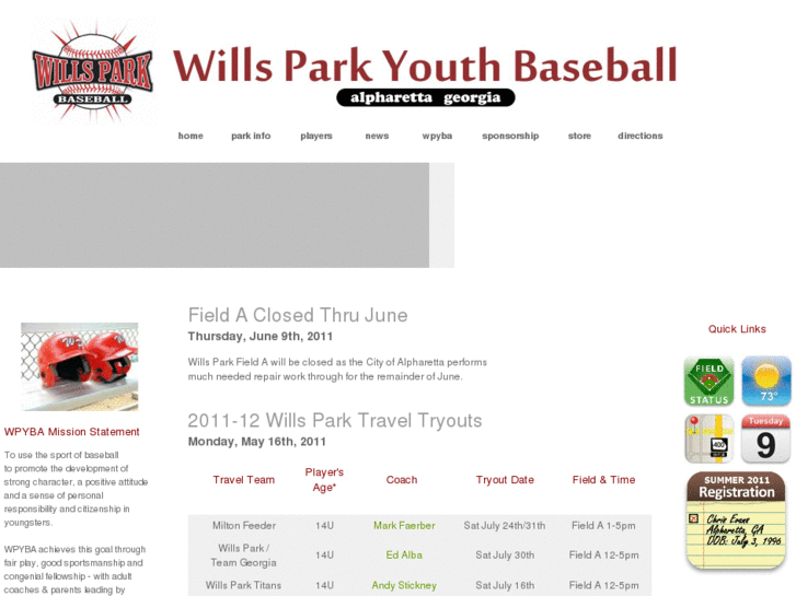 www.willsparkbaseball.org