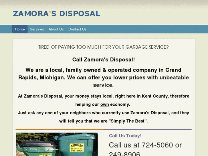 www.zamoras-disposal.com