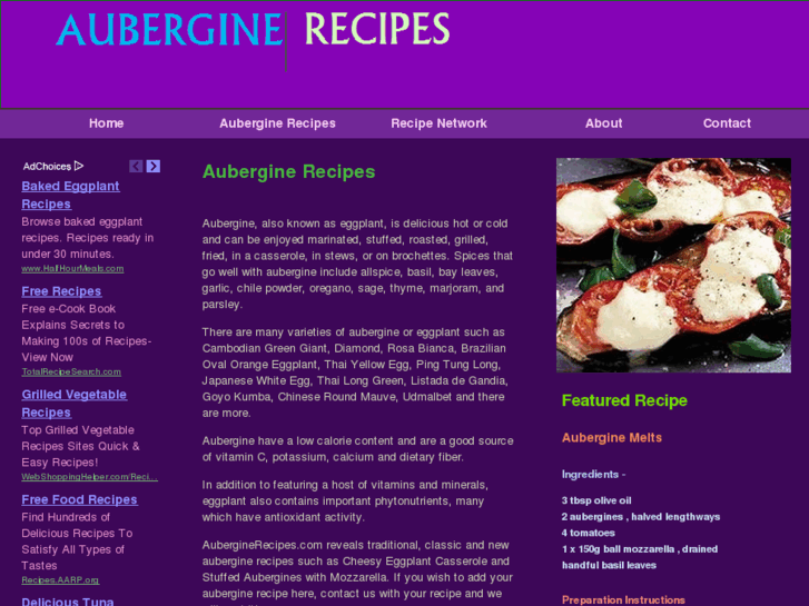 www.auberginerecipes.com