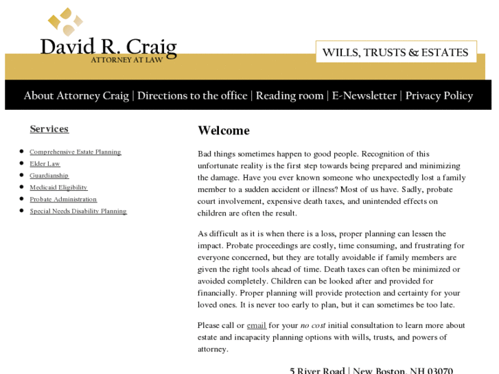 www.craiglawoffice.com