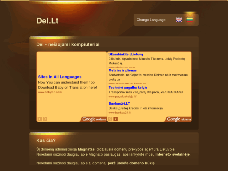 www.del.lt