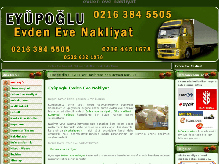 www.eyupogluevdenevenakliyat.com