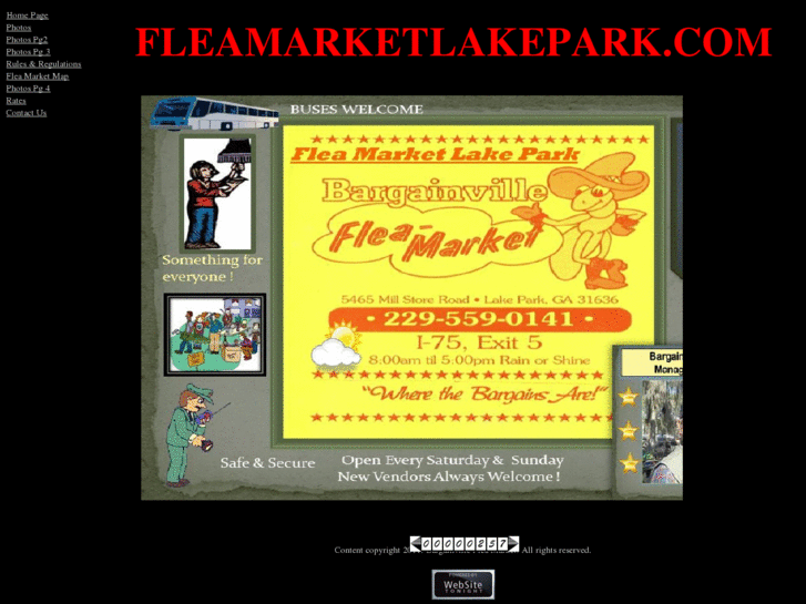 www.fleamarketlakepark.com