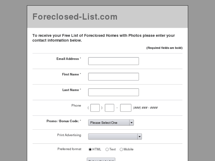 www.foreclosed-list.com