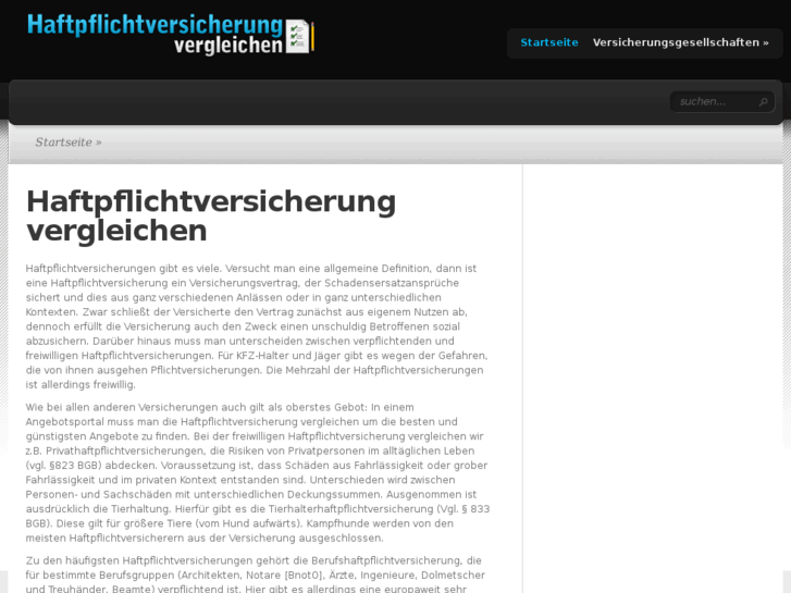 www.haftpflichtversicherungvergleichen.com