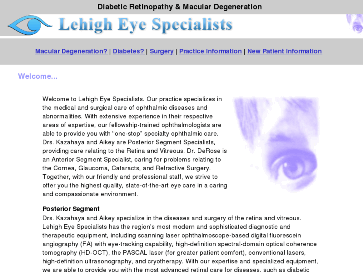 www.lehigheyespecialists.com