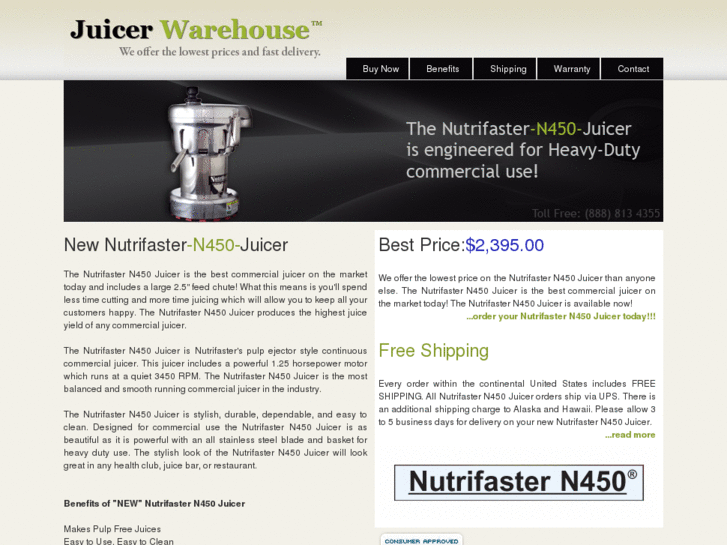 www.nutrifastern450juicer.com