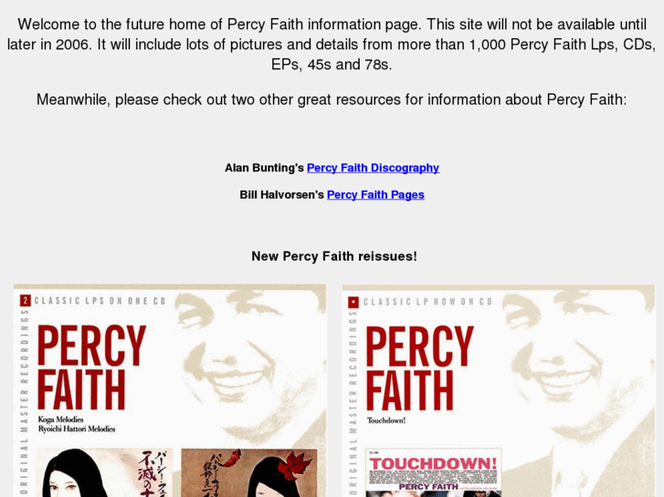 www.percyfaith.info