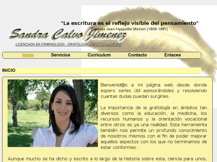 www.sandracalvo-grafologa.es