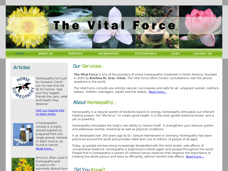 www.thevitalforce.net