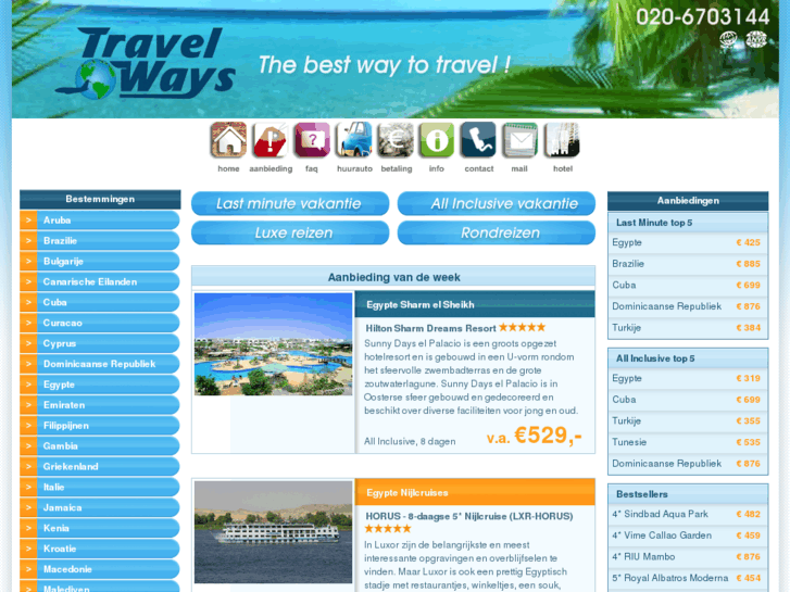 www.travelways.nl