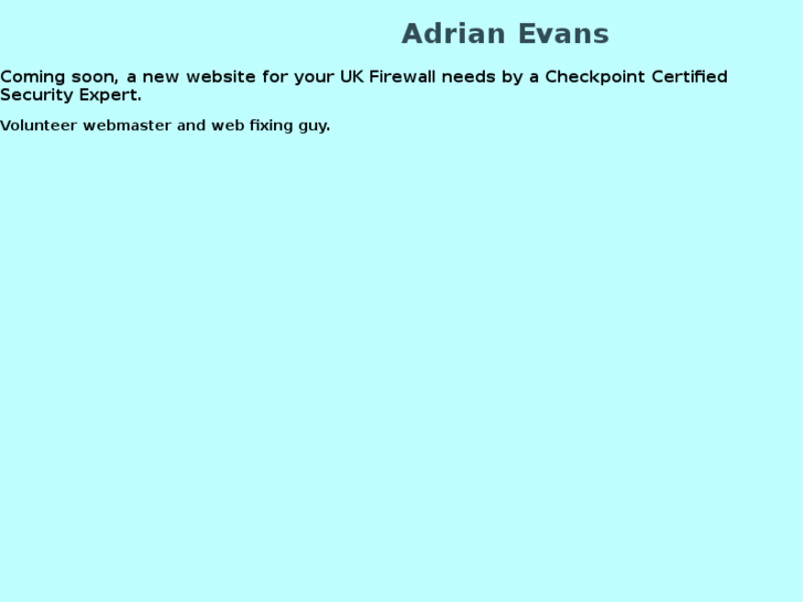 www.adrianevans.net
