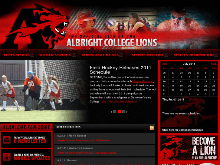 www.albrightathletics.com