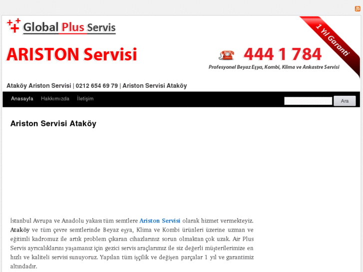 www.atakoyaristonservisi.com