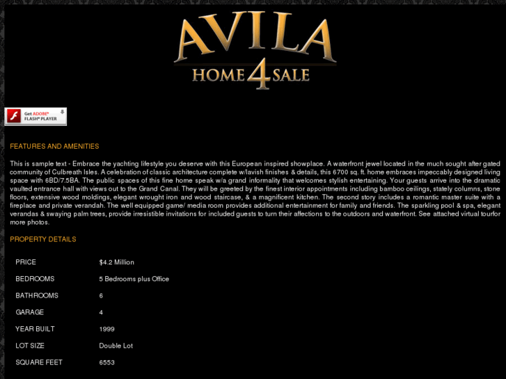 www.avilahome4sale.com