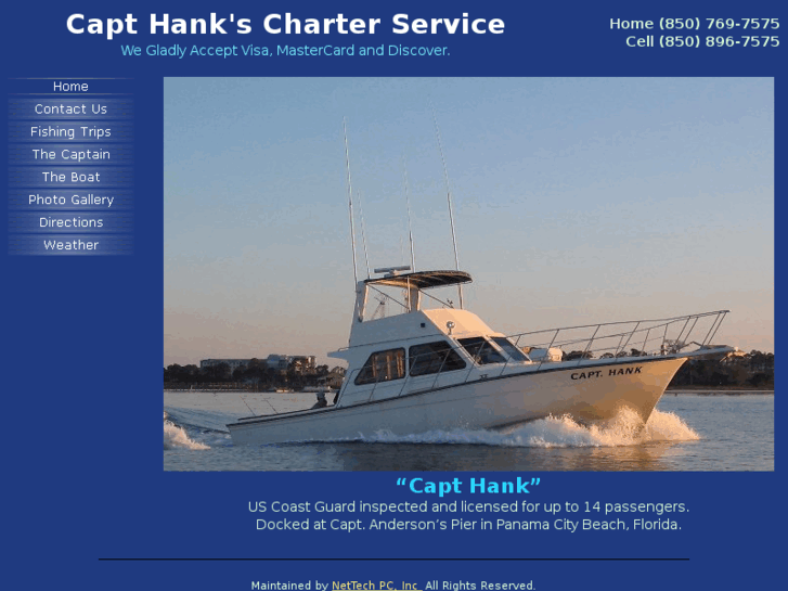 www.captainhankcharters.com