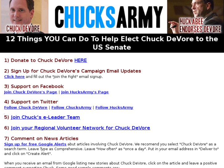 www.chucksarmy.com