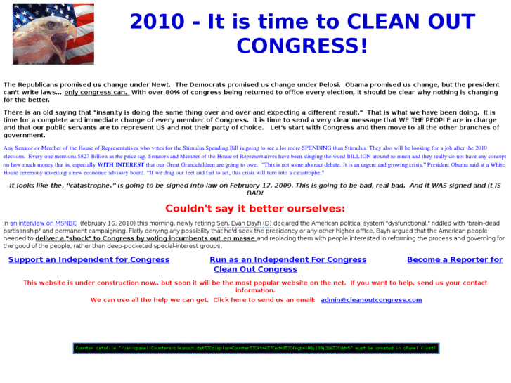 www.cleanoutcongress.org