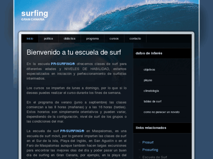 www.escueladesurf.com.es