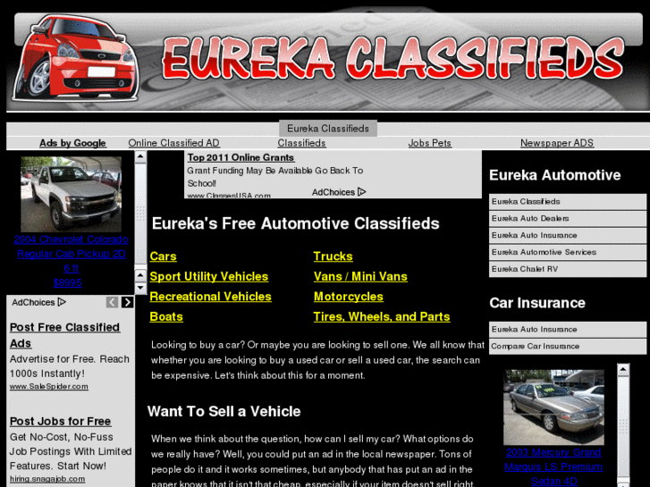 www.eurekaclassifieds.com