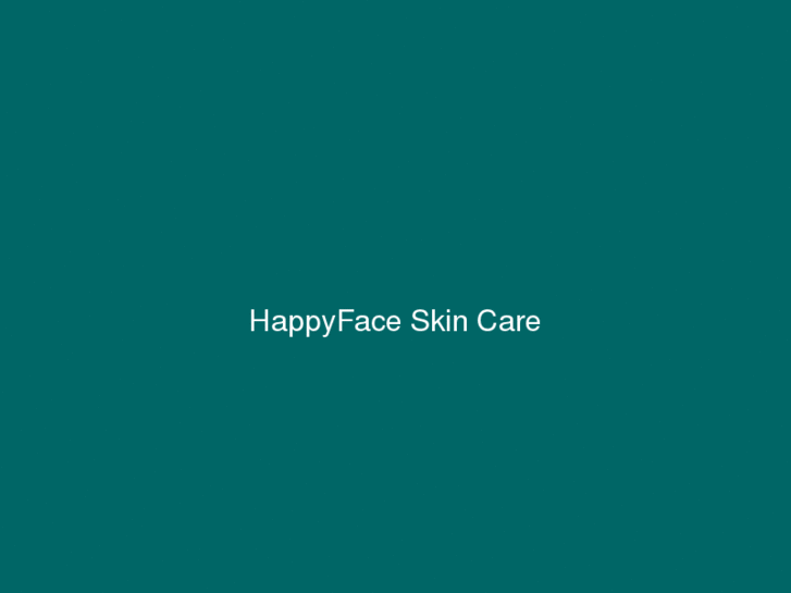 www.happyfaceskincare.com