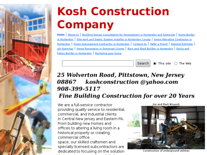 www.koshconstruction.net