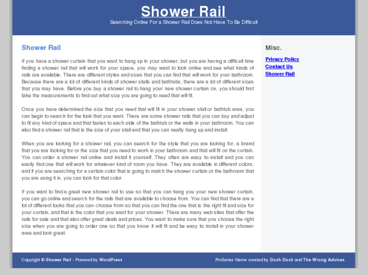 www.showerrail.net