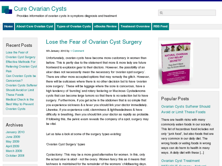 www.cure-ovarian-cyst.com