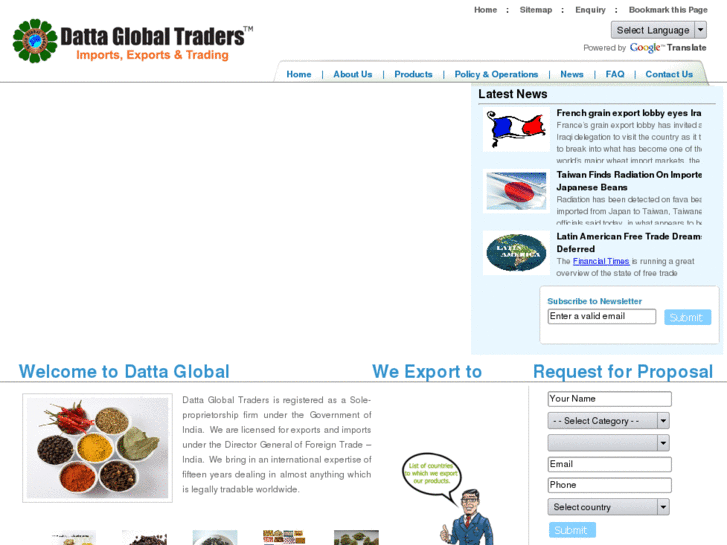 www.dattaglobaltraders.com