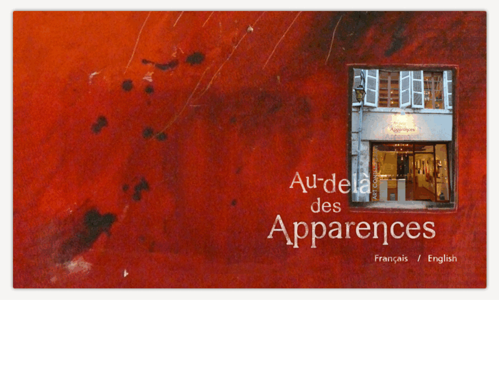 www.galerie-audeladesapparences.com