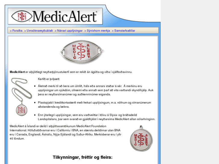 www.medicalert.is