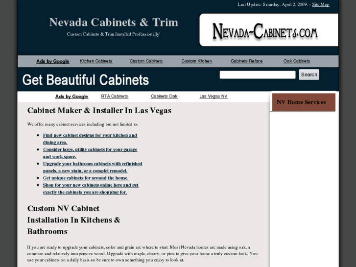 www.nevada-cabinets.com