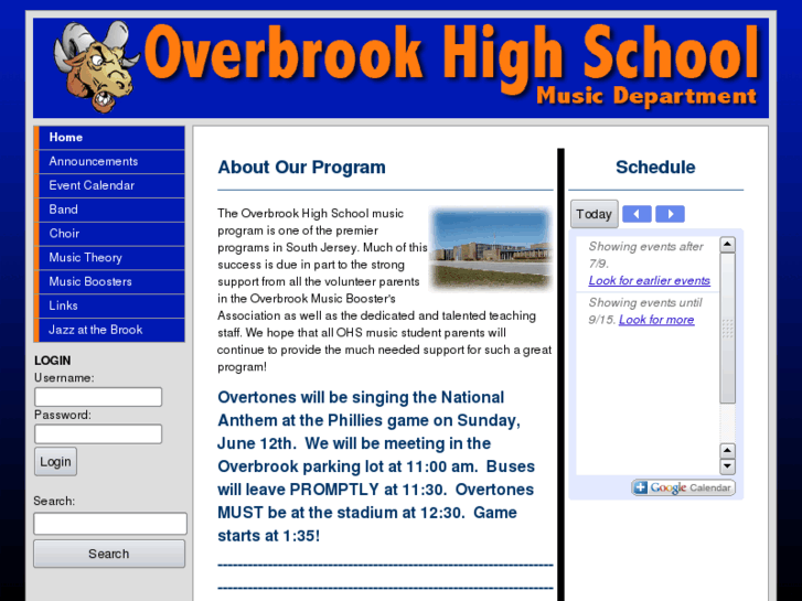 www.overbrookmusic.org