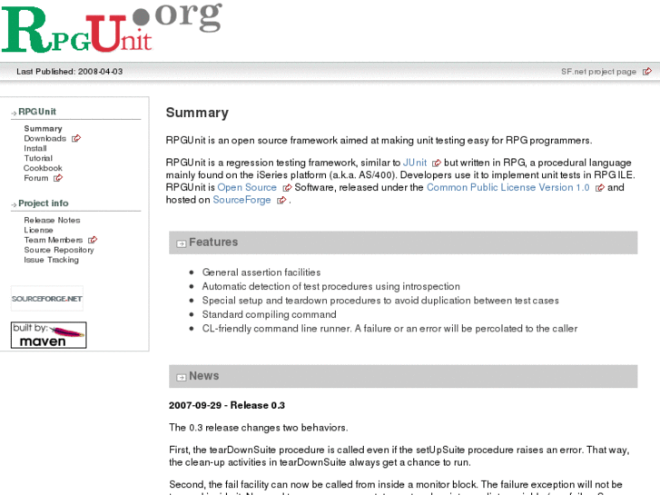 www.rpgunit.org
