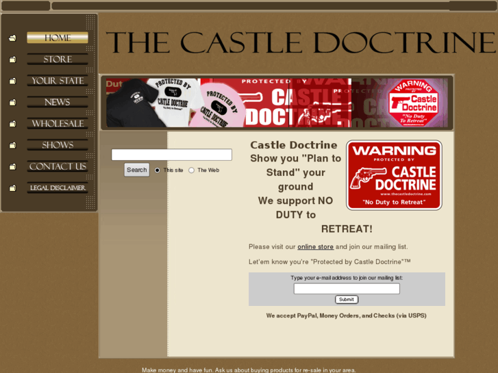 www.thecastledoctrine.com