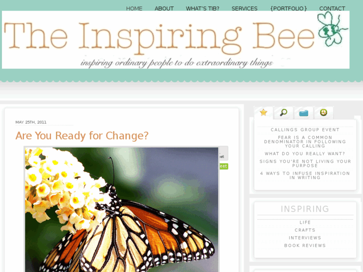 www.theinspiringbee.com