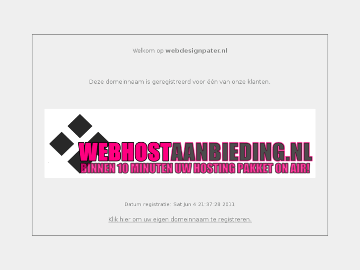 www.webdesignpater.nl