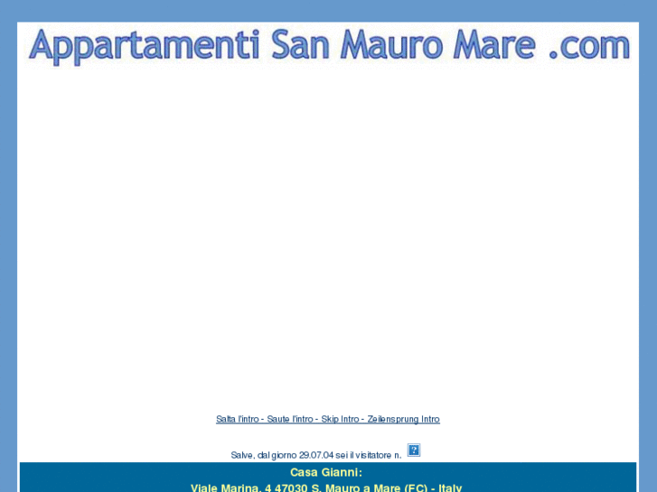 www.appartamentisanmauromare.com