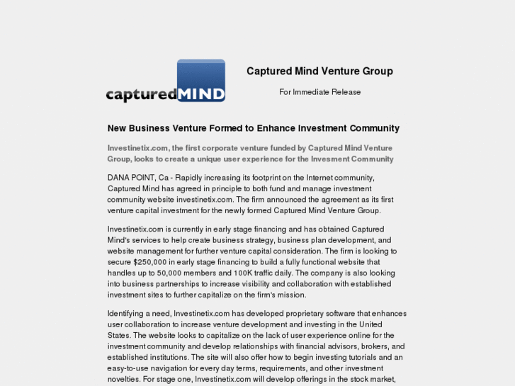 www.capturedmind.com