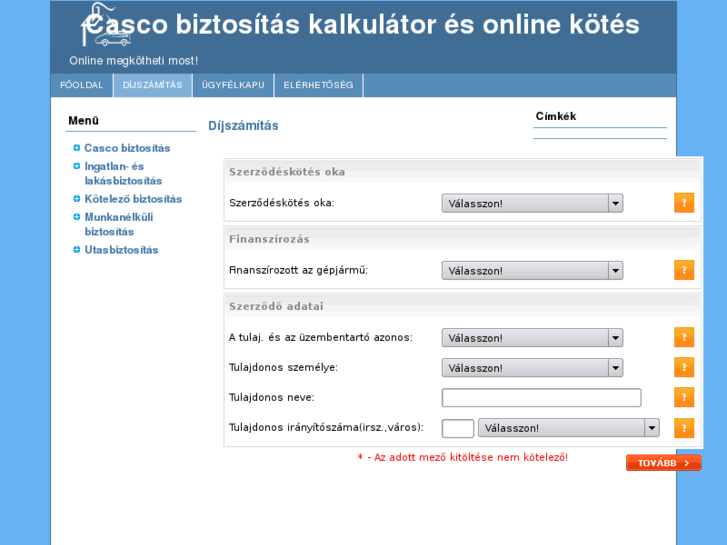 www.casco-biztositas-kalkulator.hu