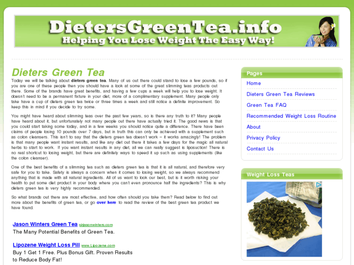 www.dietersgreentea.info